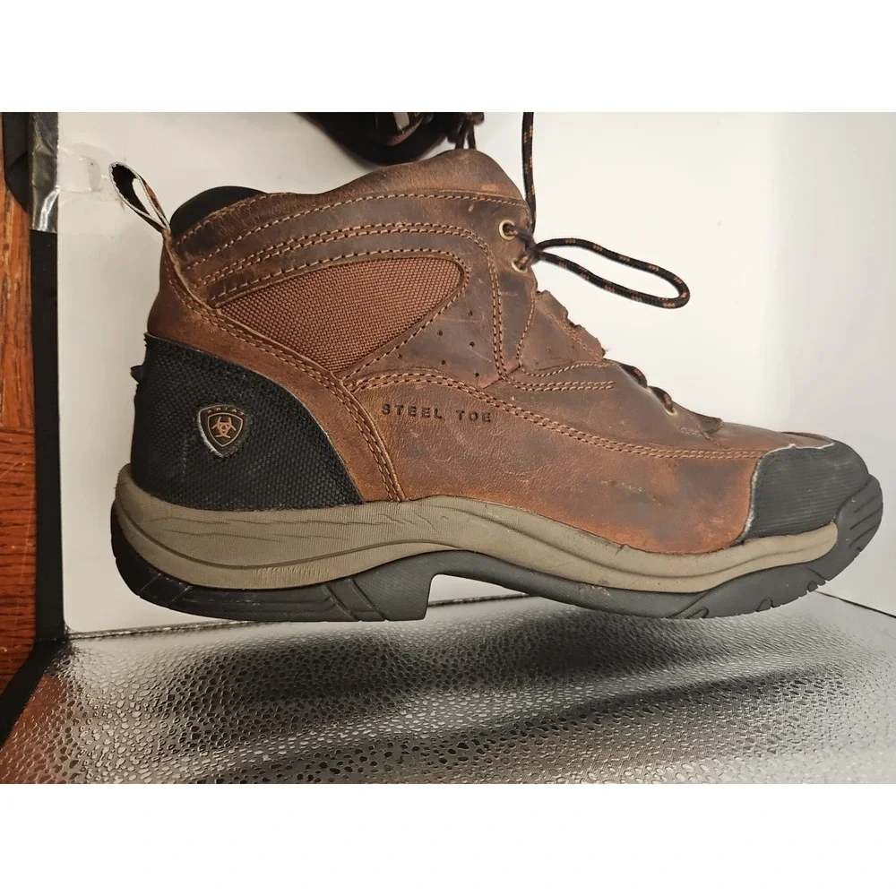 Ariat STEEL TOE Terrain Mens Boots Sz 13 D Waterproof Leather‎ Hiking 10016379